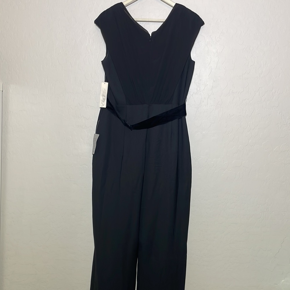 New with Tags Eliza J Black Jumpsuit sz 12 - Picture 4 of 6